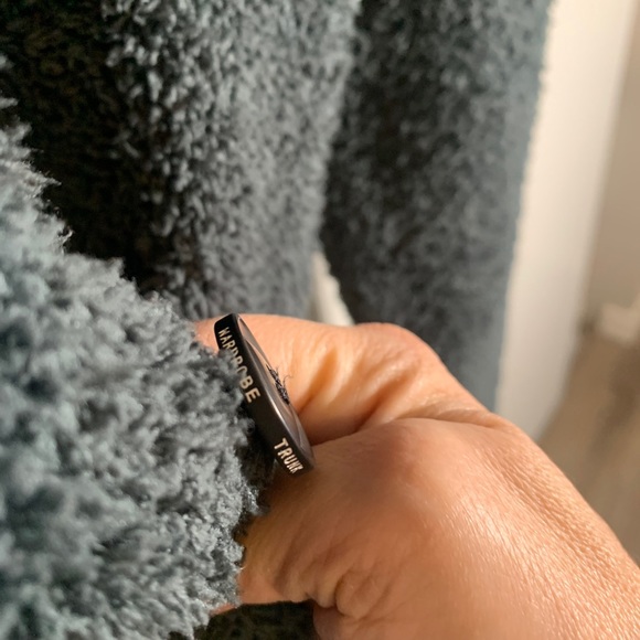 Azul by moussy S cozy soft fleece cardigan - Picture 5 of 7